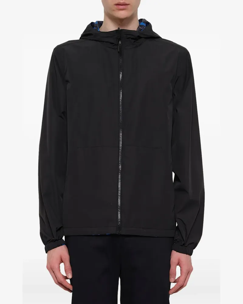 Kenzo Windbreaker mit Print - Schwarz Schwarz
