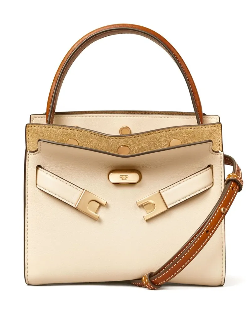 Tory Burch Petite Lee Radziwill Umhängetasche Nude