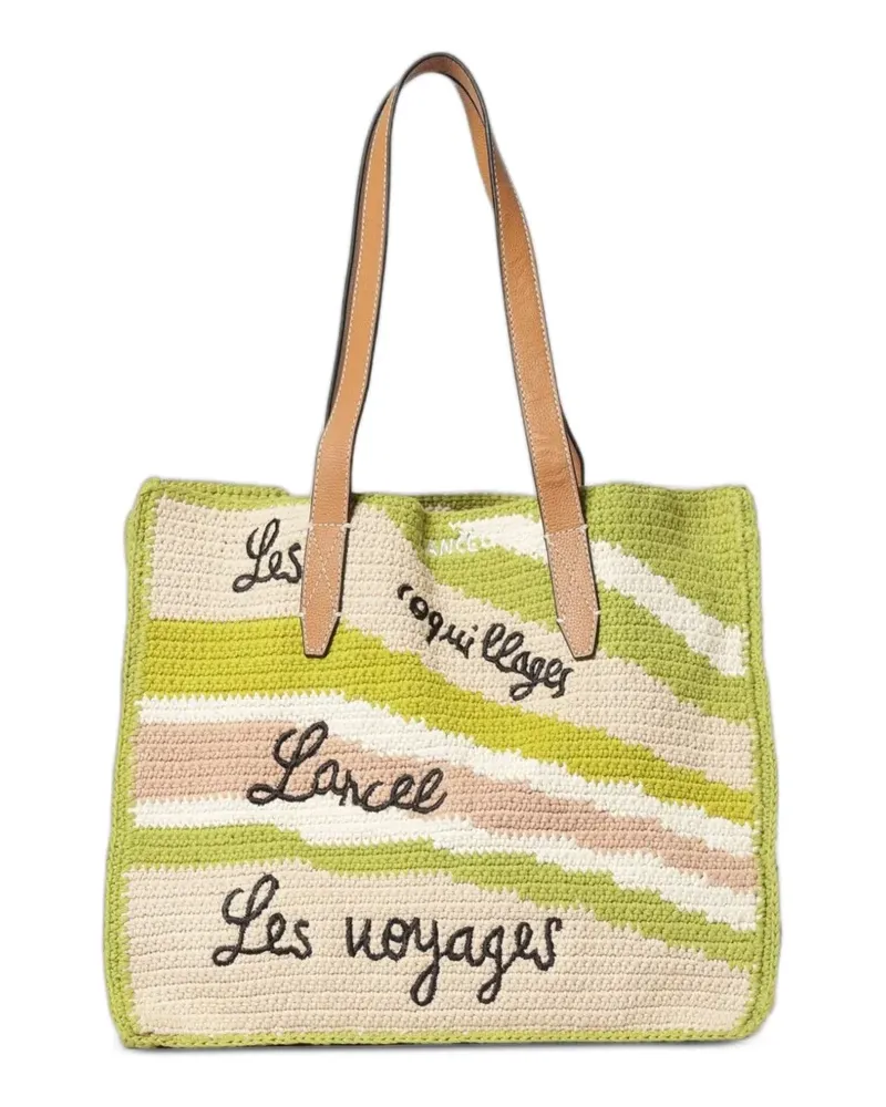 Lancel L Summer Mania tote bag - Grün Grün