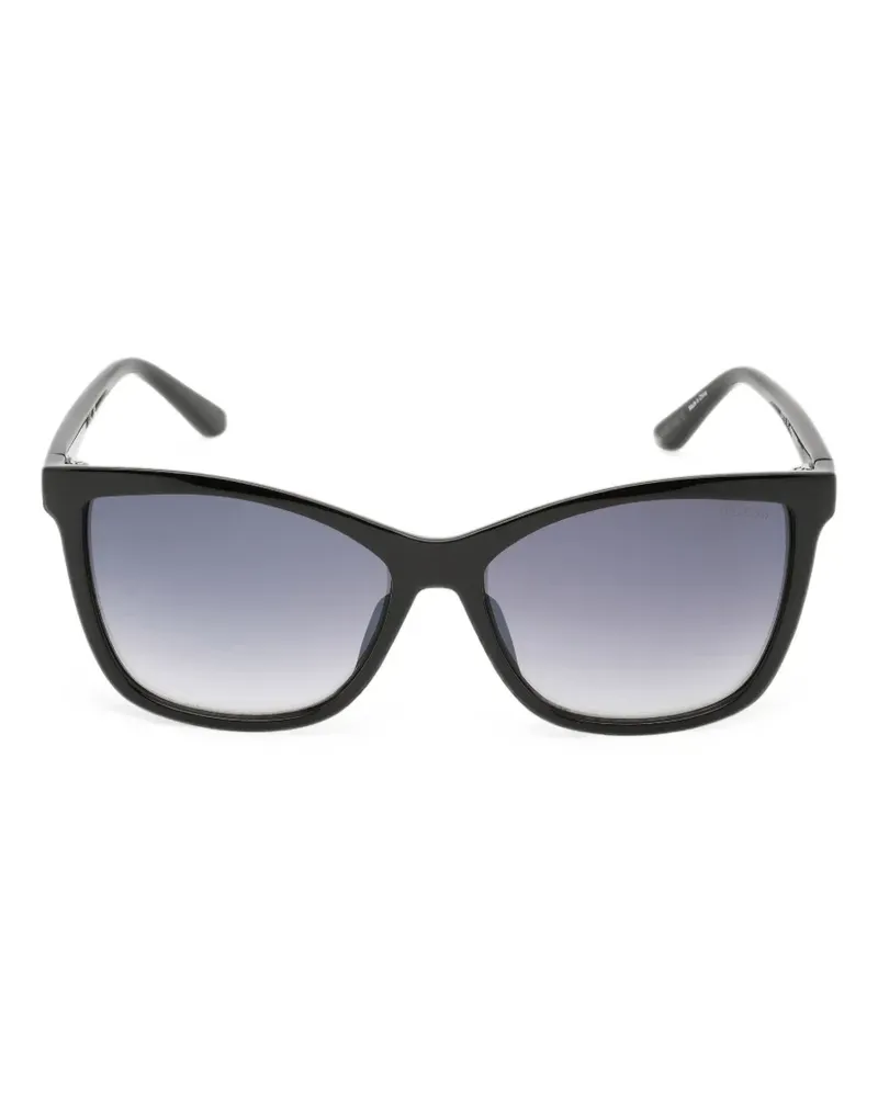 Guess tortoiseshell-effect rectangle-frame sunglasses - Rosa Rosa