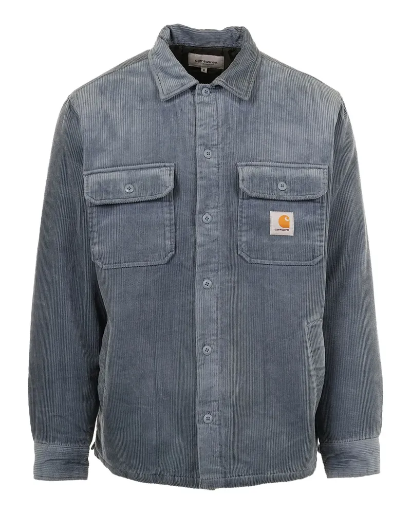 Carhartt WIP Whitsome Hemd aus Cord mit Brusttasche - Blau Blau