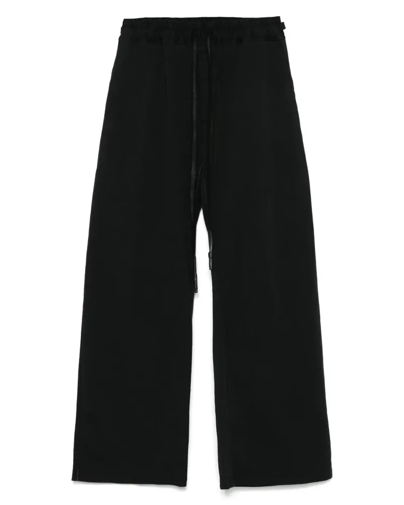 Isaac Sellam Hose mit Kordelzug - Schwarz Schwarz