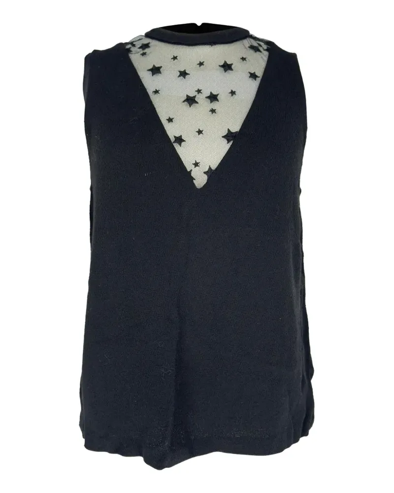 A.L.C. Harlow Bluse mit Sternmotiv - Schwarz Schwarz