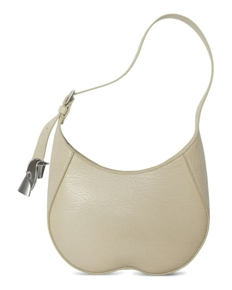 Burberry Chess Schultertasche aus Leder - Nude Nude