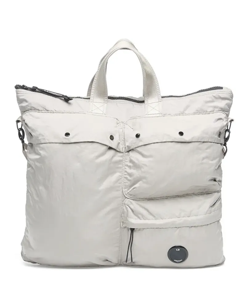 C.P. Company zip-fastening tote bag - Grau Grau