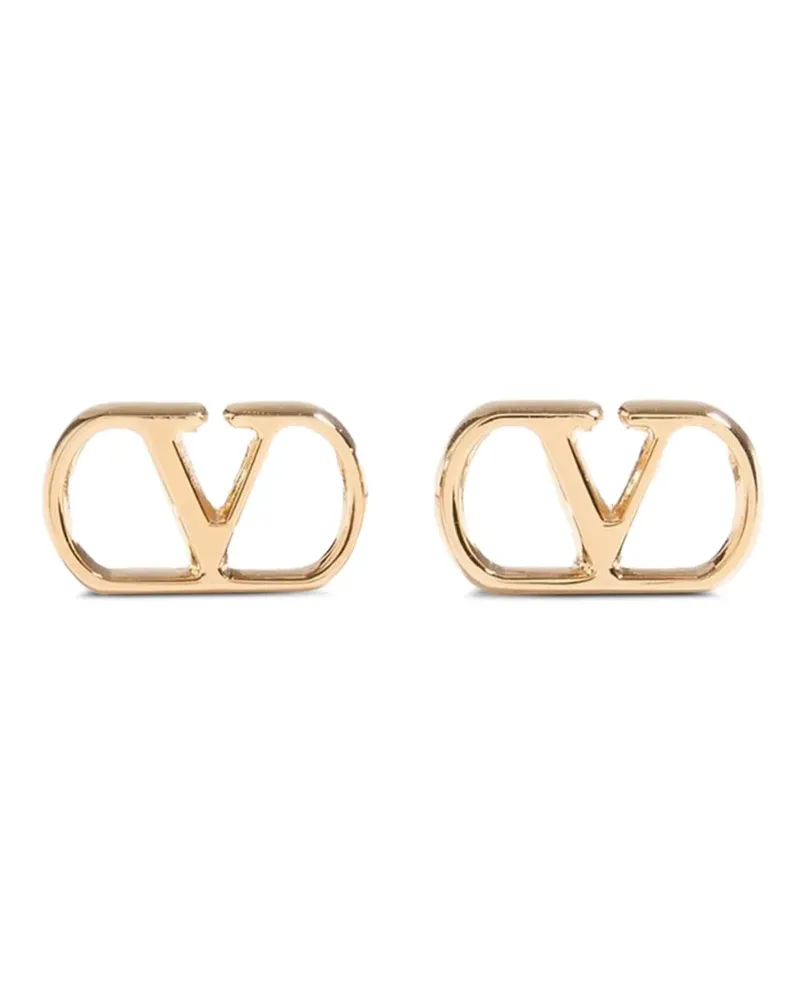 Valentino Garavani VLogo Signature metal earrings - Gold Gold