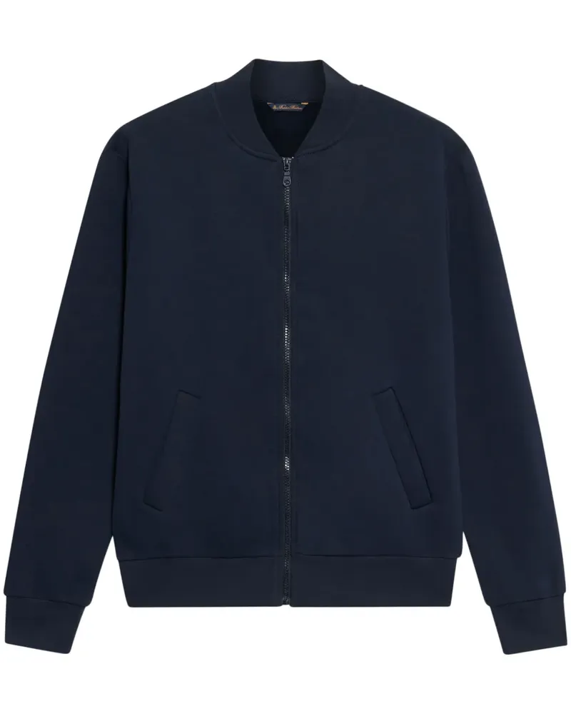 Brooks Brothers Sweatshirt mit Reißverschluss - Schwarz Schwarz