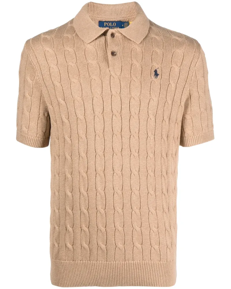 Ralph Lauren Pullover mit Polo Pony-Stickerei - Braun Braun