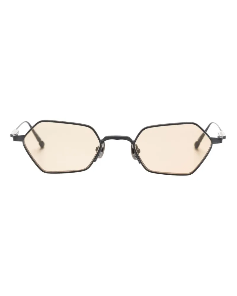 MATSUDA Brille mit geometrischem Gestell - Schwarz Schwarz