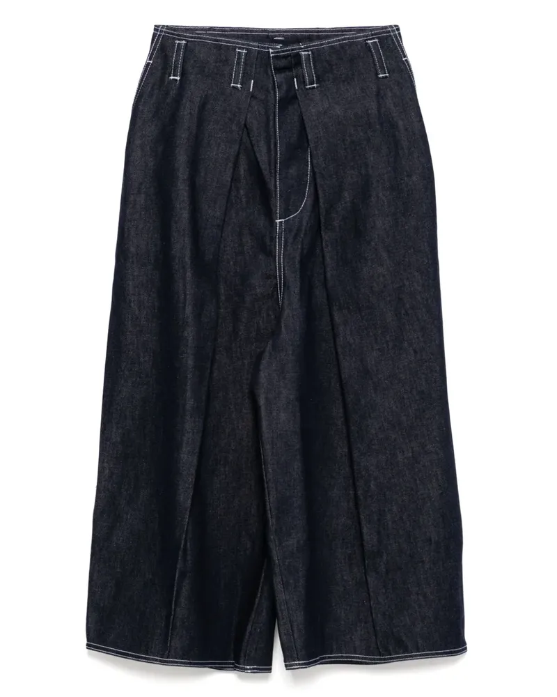 SUNNEI Cholo Cropped-Jeans - Blau Blau