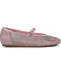 Le Silla Gilda Ballerinas mit Kristallen Rosa