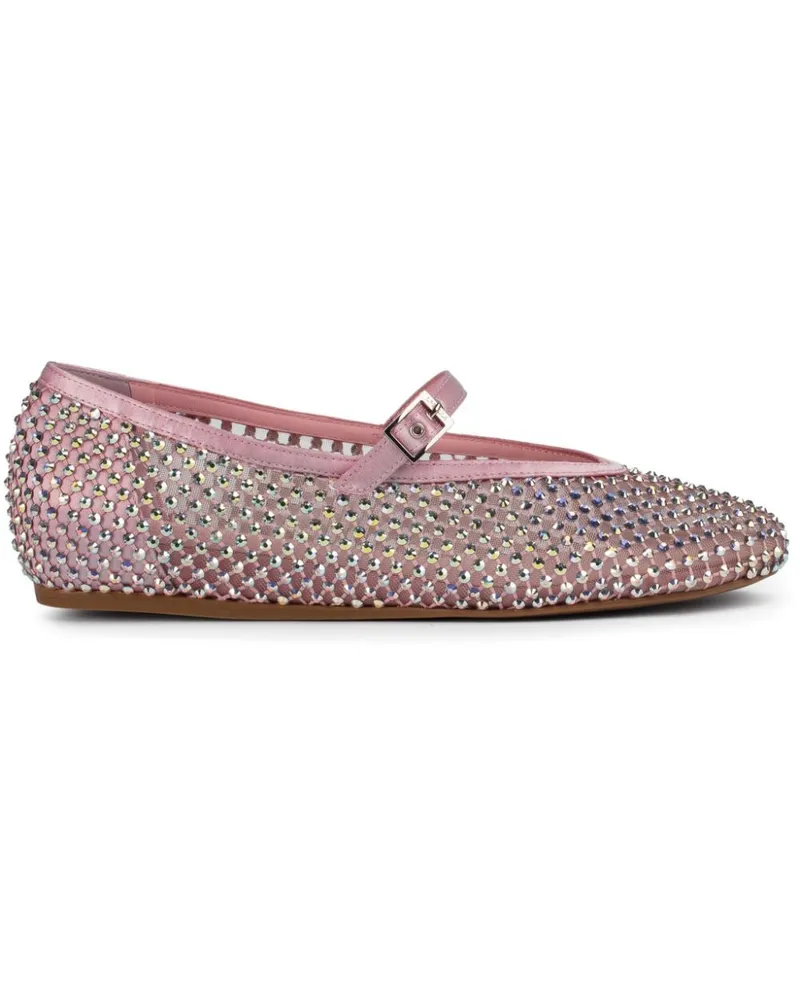 Le Silla Gilda Ballerinas mit Kristallen - Rosa Rosa