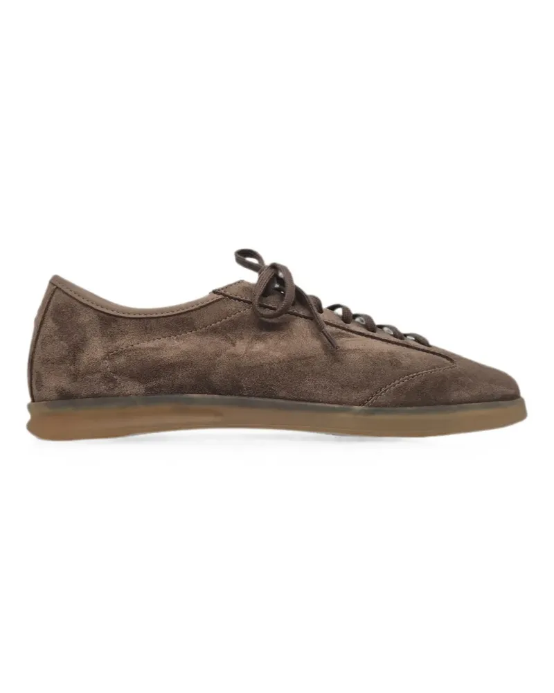 Henderson suede lace-up sneakers - Braun Braun