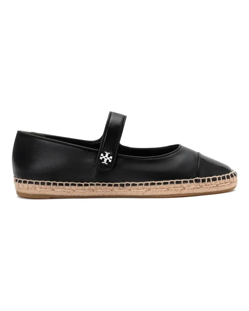 Tory Burch Mary Janes mit angeschnittener Kappe - Schwarz Schwarz