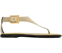 Flache Anthem Sandalen - Nude