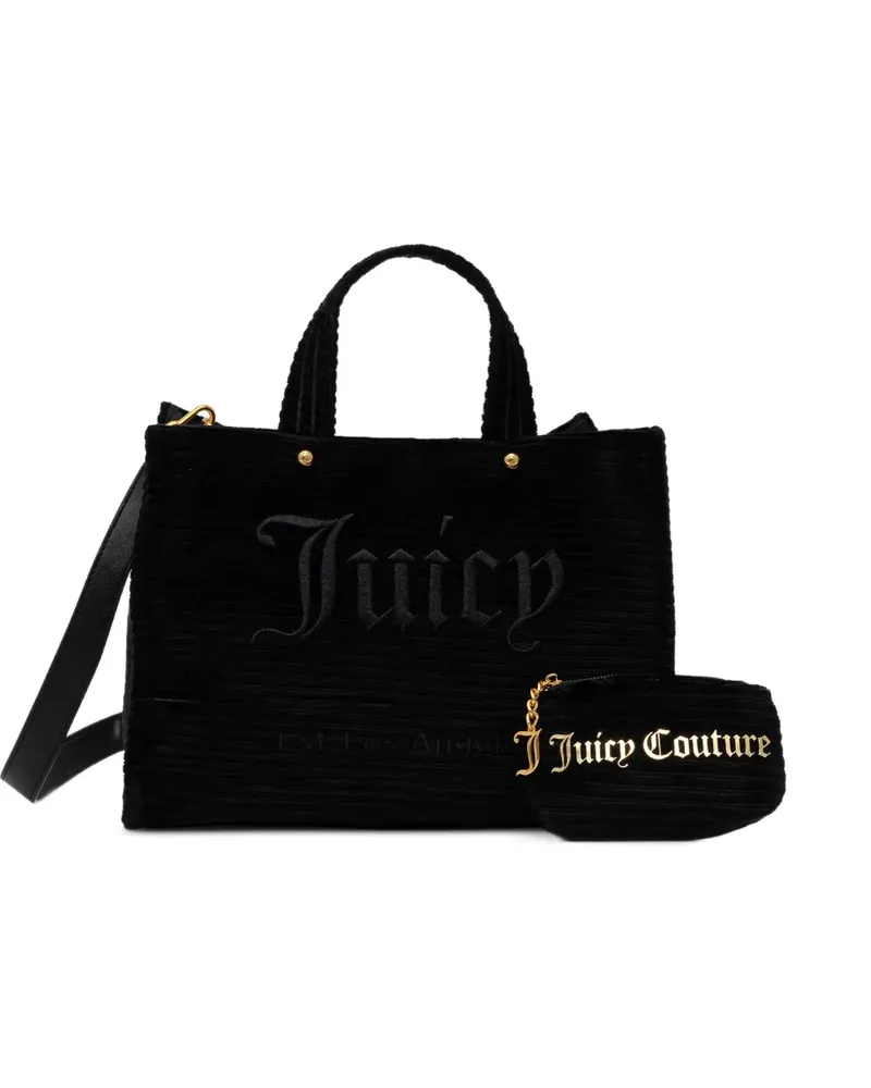 Juicy Couture Tote Bag mit Stickerei - Schwarz Schwarz