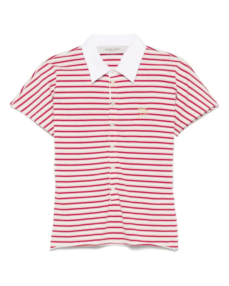 Golden Goose Natalia Poloshirt - Weiß Weiß