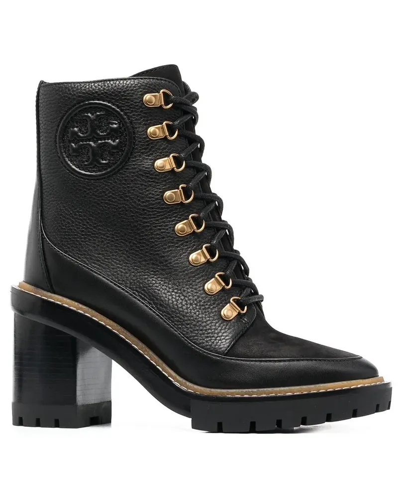 Tory Burch Stiefel mit Schnürung 100mm - Schwarz Schwarz