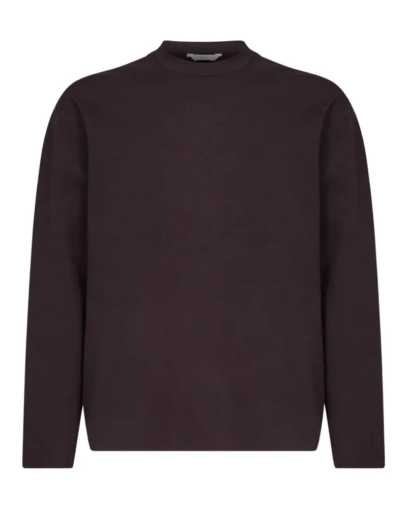 Hevò Fiumara Pullover mit rundem Ausschnitt - Braun Braun