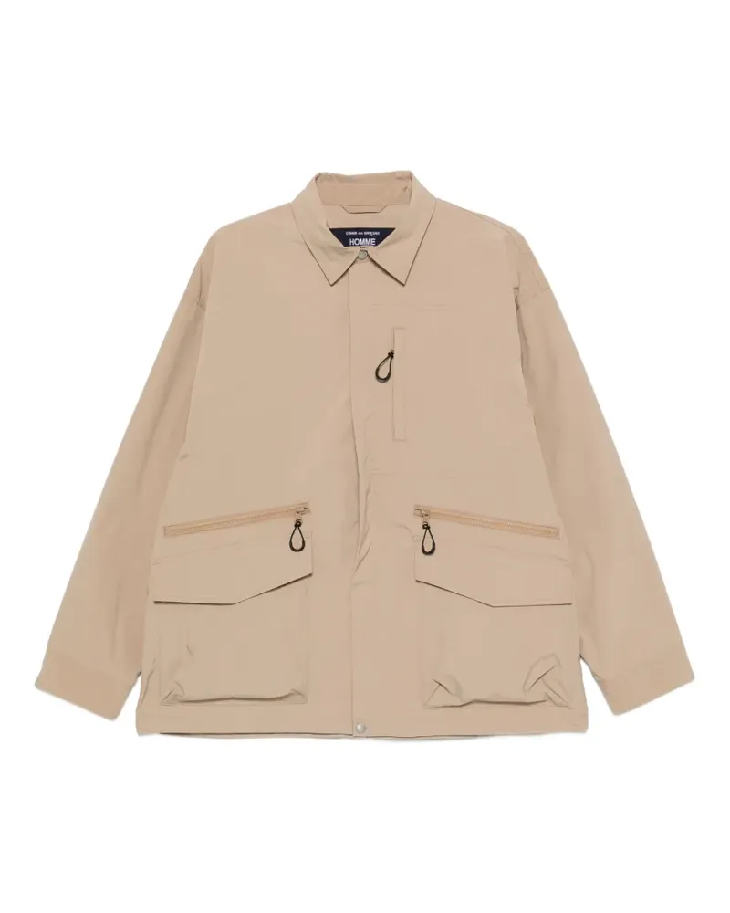Comme des Garçons multi-pocket jacket - Nude Nude