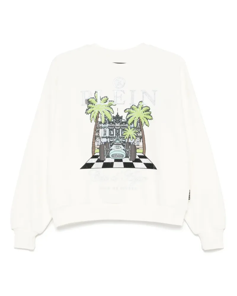 Philipp Plein New Port Beach Cut Sweatshirt - Weiß Weiß