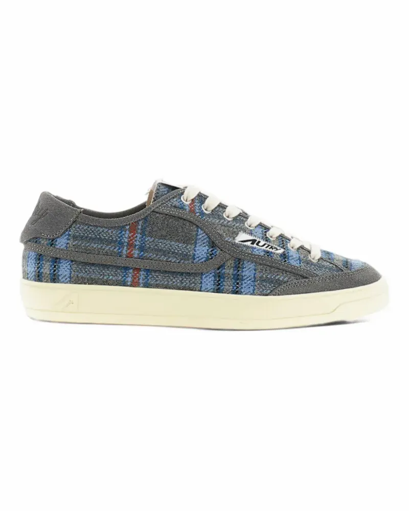 AUTRY check-pattern sneakers - Grau Grau