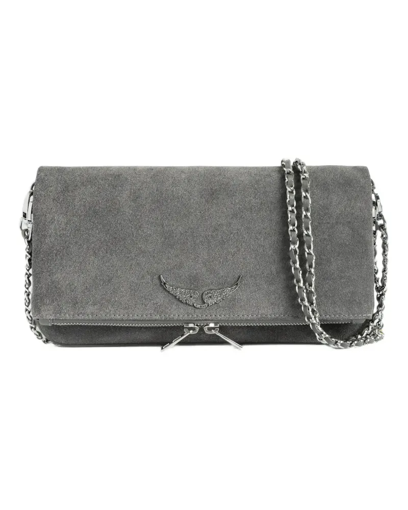 Zadig & Voltaire Rock Schultertasche - Grau Grau