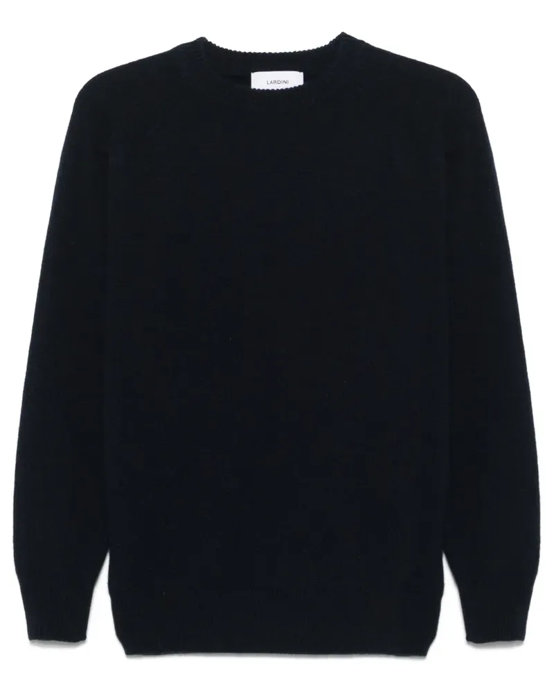 LARDINI Klassischer Kaschmirpullover - Blau Blau