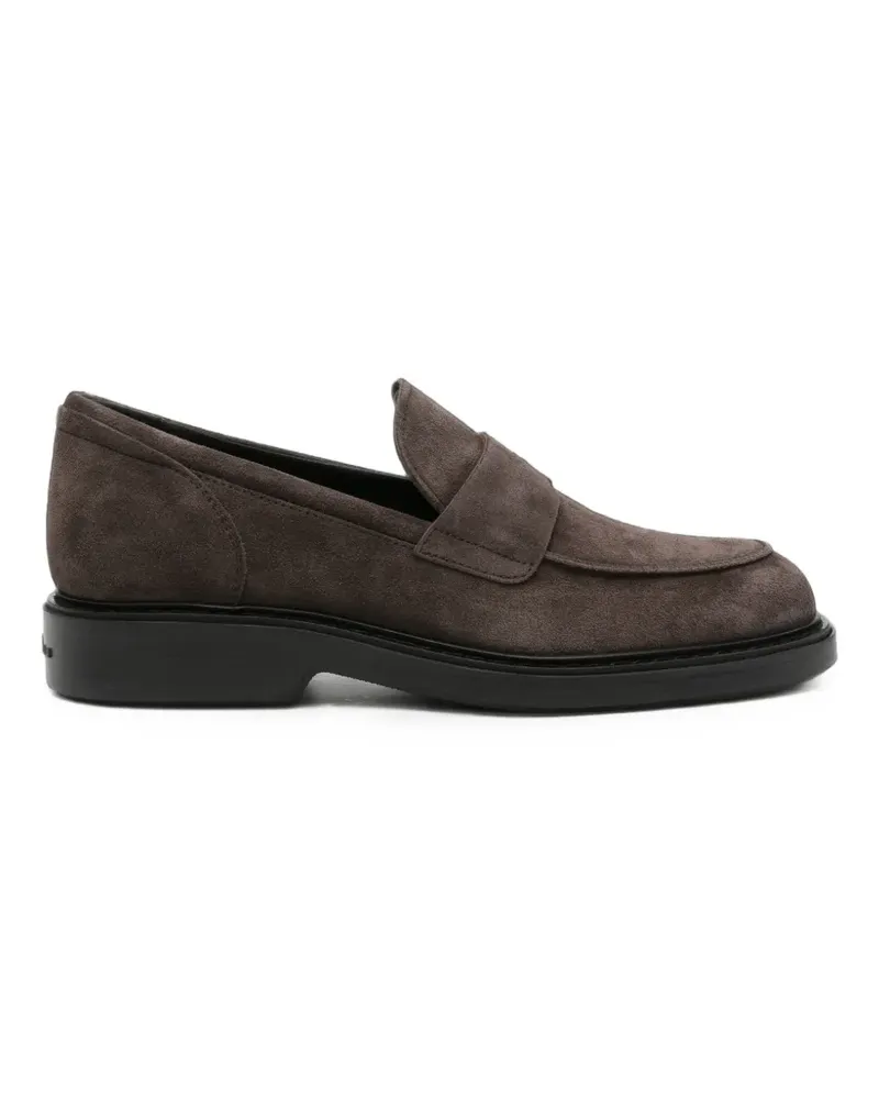 Hogan Loafer aus Wildleder - Braun Braun