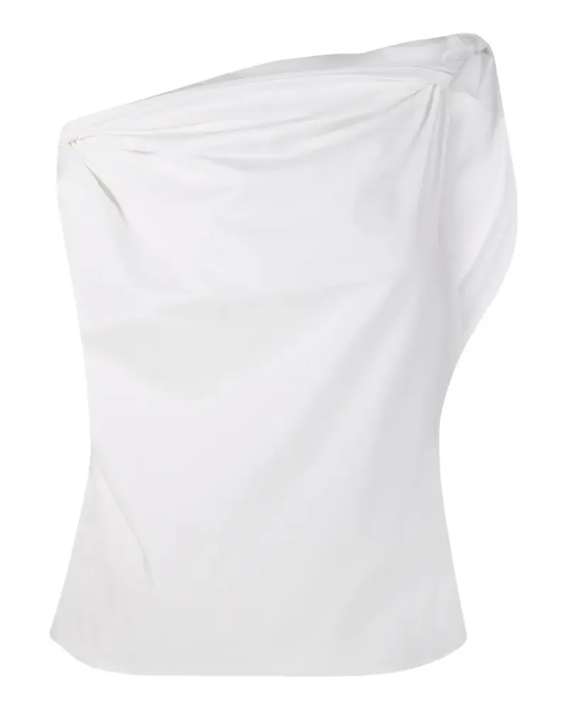 Róhe twisted draped top - Weiß Weiß