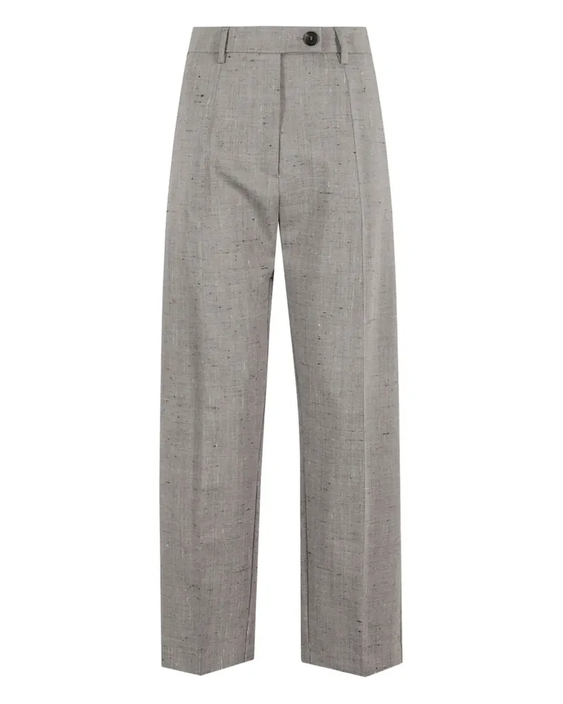 TELA Hose mit geradem Bein - Grau Grau
