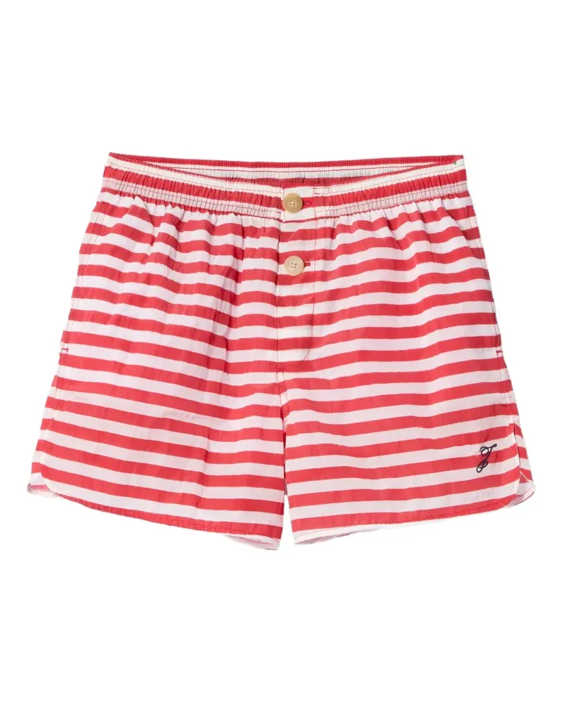 Jacquemus The Puntini Badeshorts - Rot Rot