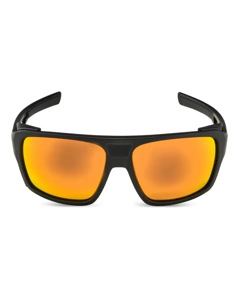 Alpina Watches Sonnenbrille mit eckigem Gestell - Schwarz Schwarz