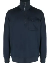 Ted Baker Ecos Sweatshirt mit Stehkragen Blau