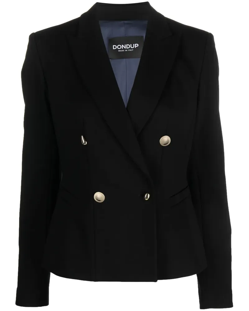 Dondup Doppelreihiger Blazer - Schwarz Schwarz