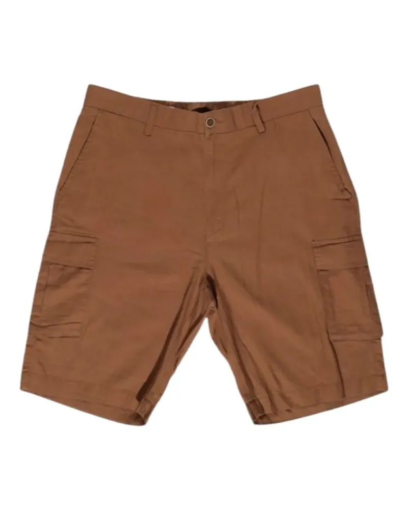 HAMAKI-HO belt-loops cargo shorts - Braun Braun
