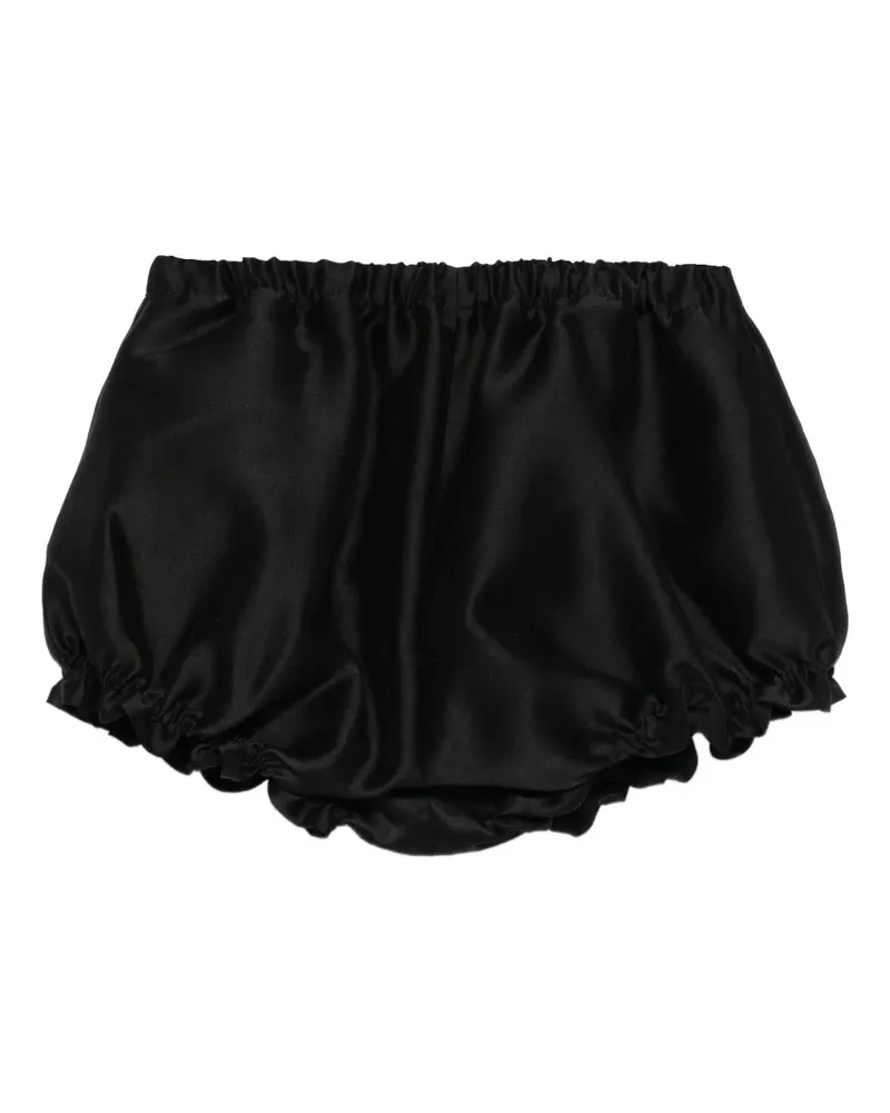 SHUSHU/TONG Shorts mit Rüschen - Schwarz Schwarz