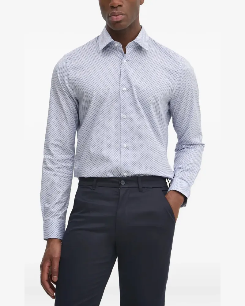 JOOP! Hemd mit geometrischem Print - Blau Blau