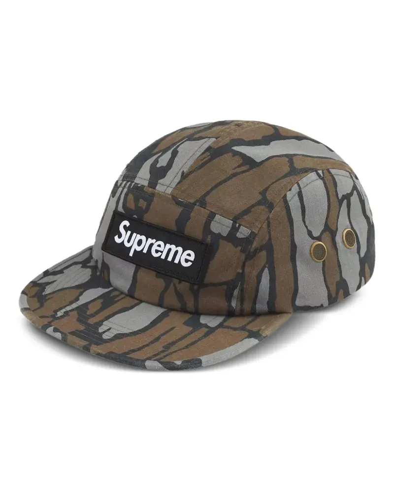 Supreme Being Camp Baseballkappe mit Camouflage-Print - Braun Braun