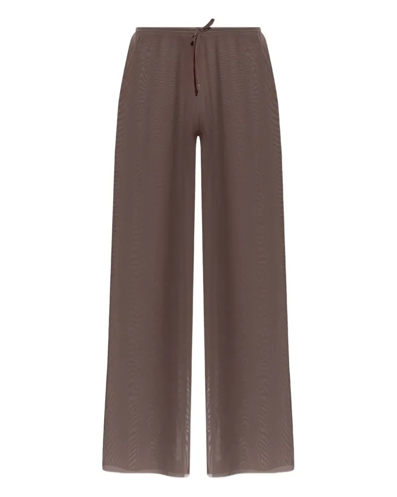 bond-eye drawstring-fastening trousers - Braun Braun
