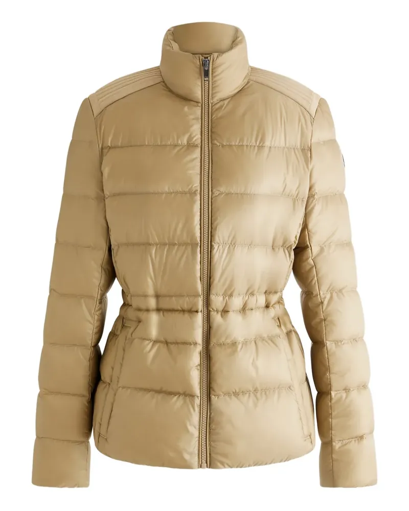 FUSALP Gesteppte Cinched Jacke - Nude Nude