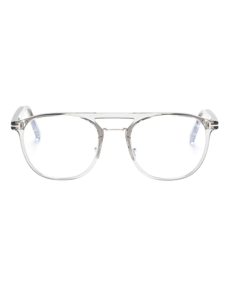 Tom Ford Klassische Pilotenbrille - Grau Grau