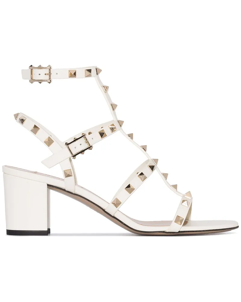 Valentino Garavani Rockstud Sandalen 60mm - Weiß Weiß