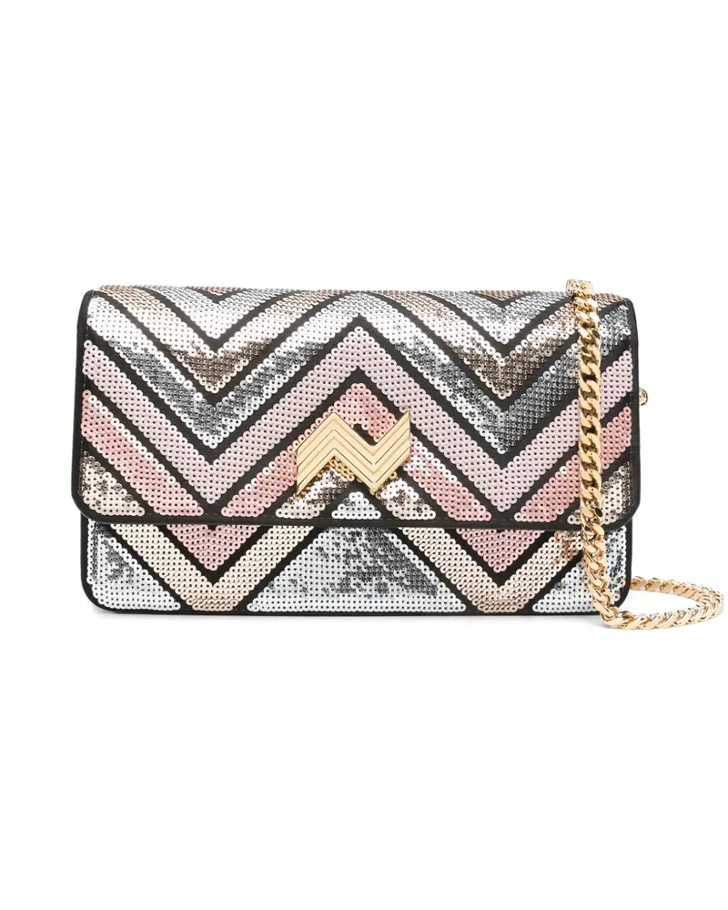 Missoni Umhängetasche mit Zickzackmuster - Rosa Rosa