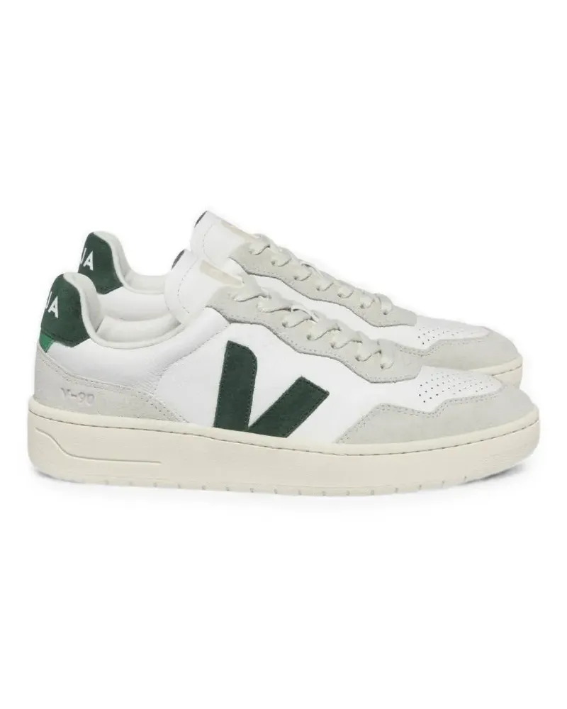 VEJA V-90 Sneakers - Weiß Weiß