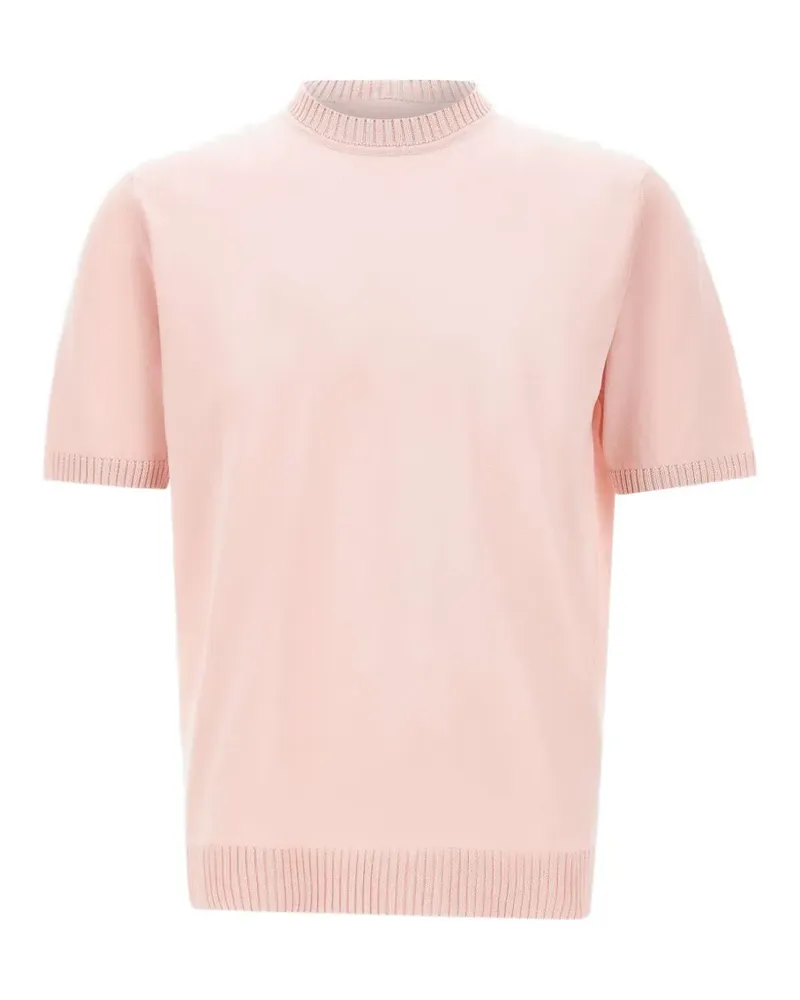 Filippo de Laurentiis crew-neck T-shirt - Rosa Rosa