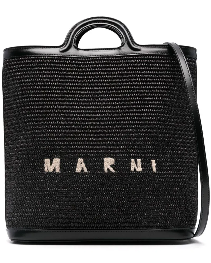 Marni Tropicalia Handtasche - Schwarz Schwarz