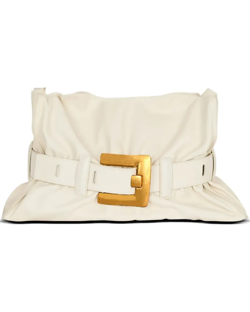 Balmain Anthem Schultertasche - Nude Nude