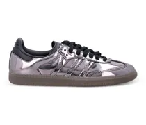 Samba Sneakers im Metallic-Look - Schwarz