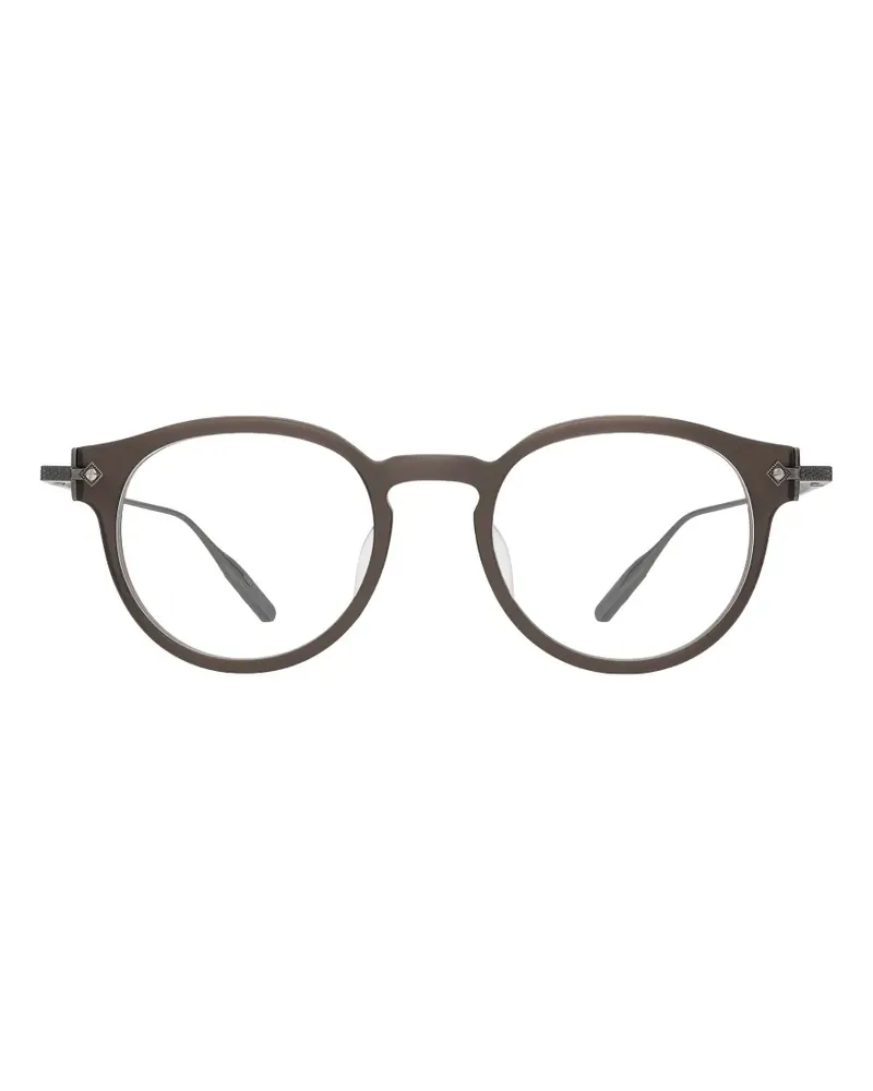 Barton Perreira Eugene geometric-frame glasses - Braun Braun